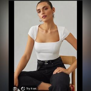 Reformation Cora Linen top 8